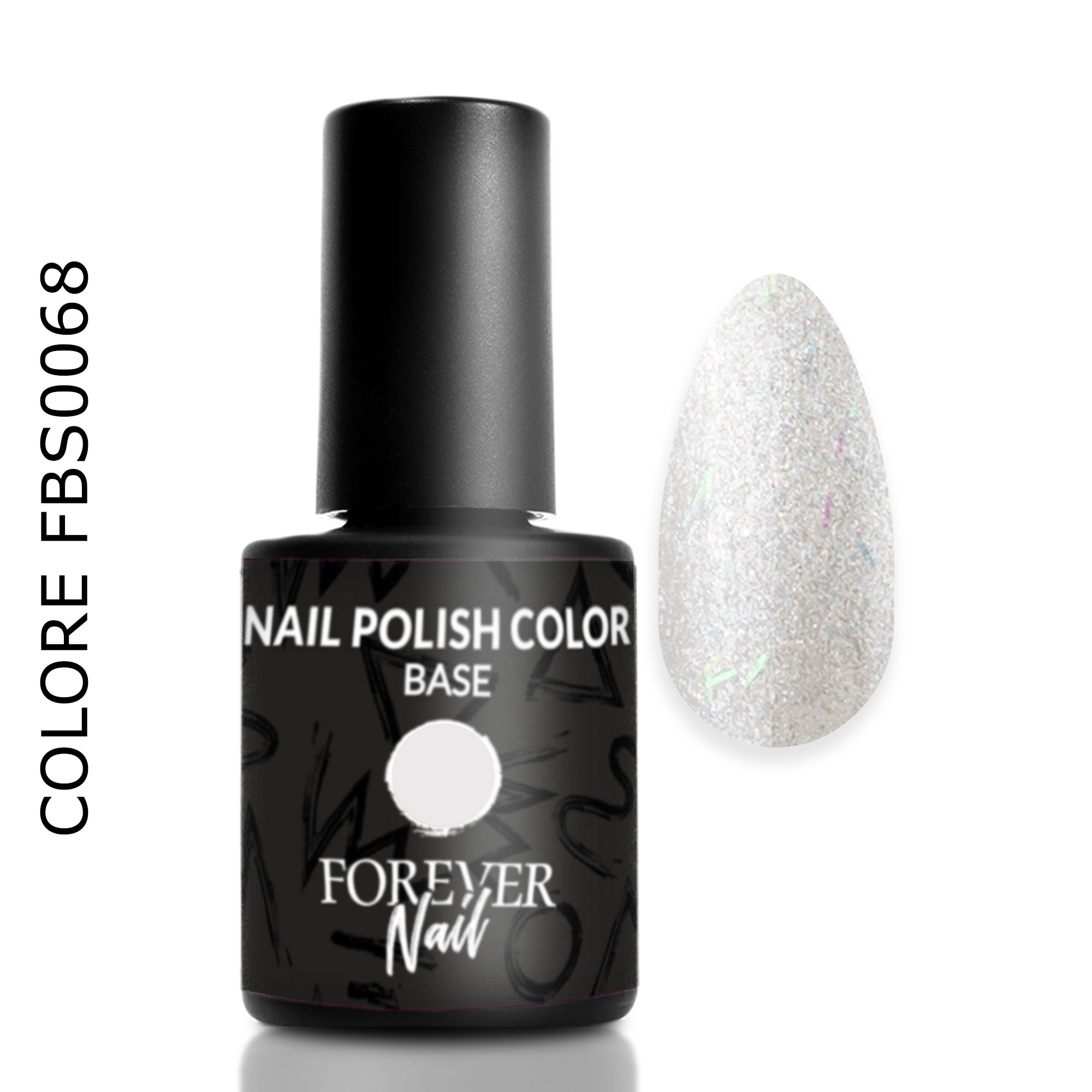 smalto effect glitter fbs0068 forevernail