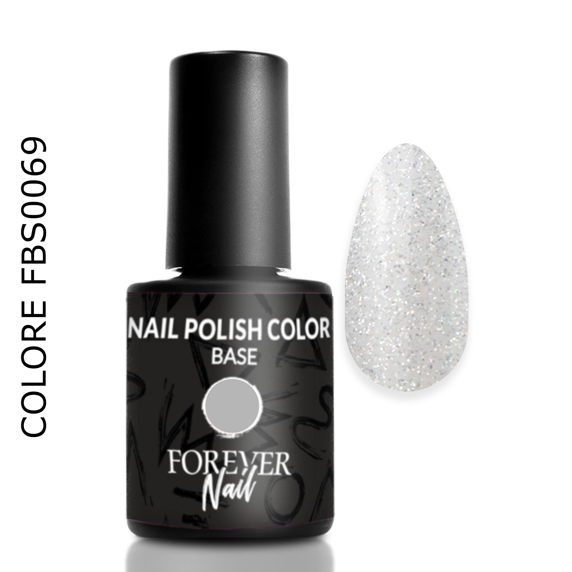 smalto effect glitter fbs0069 forevernail