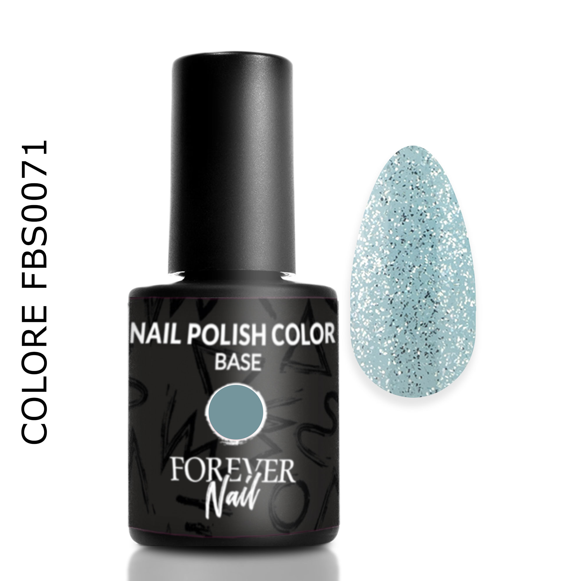 smalto effect glitter fbs0071 forevernail