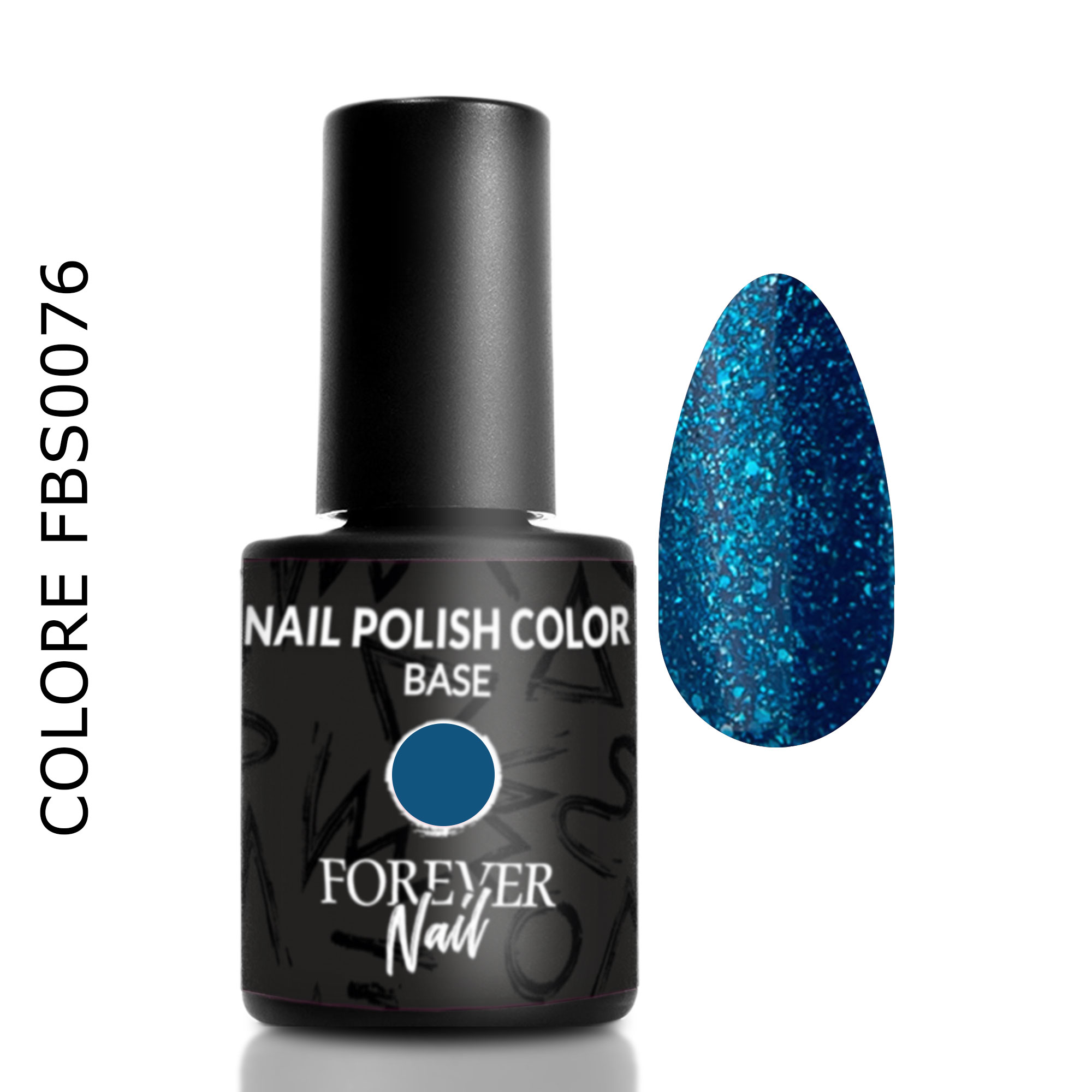 smalto effect glitter fbs0076 forevernail