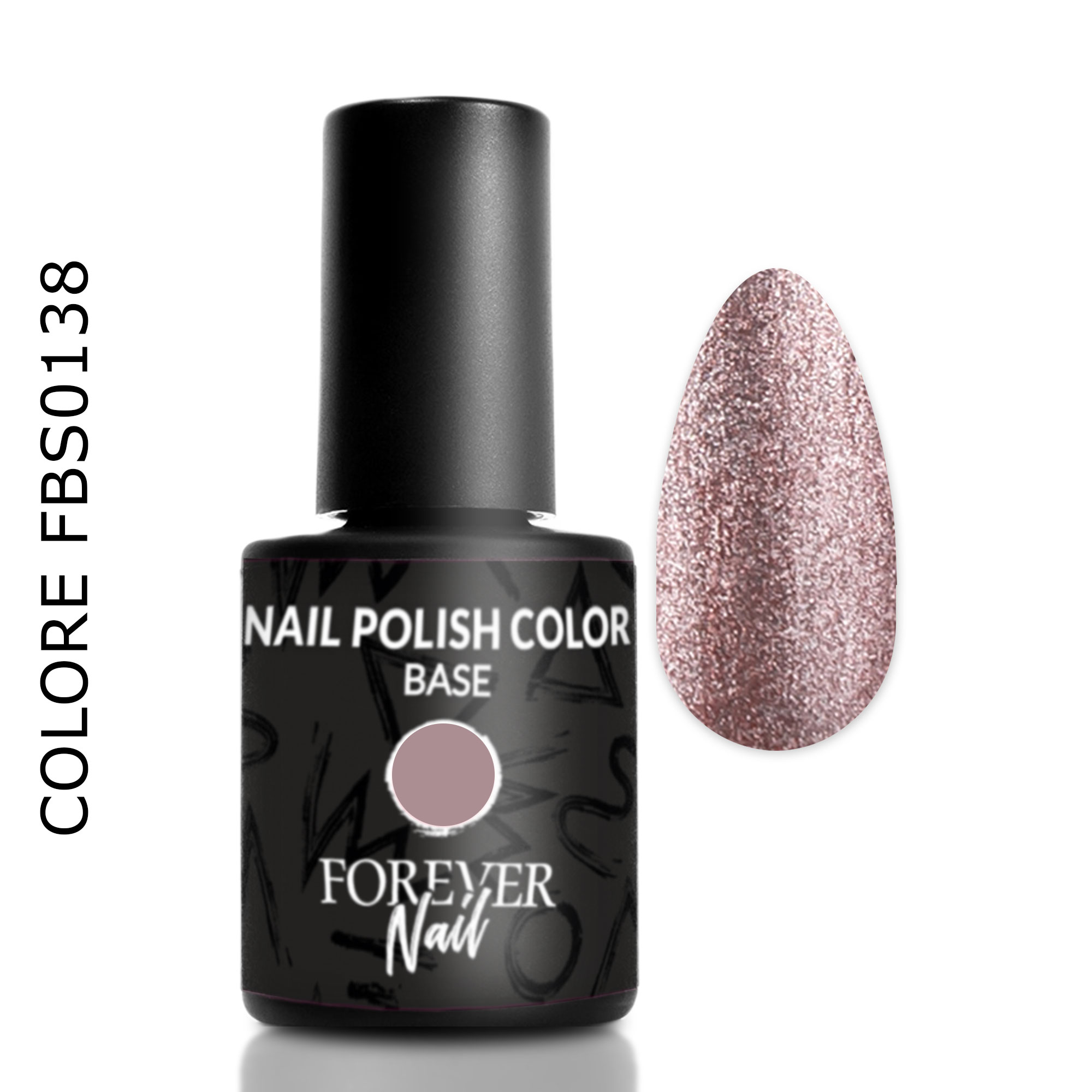 smalto effect glitter fbs0138 forevernail