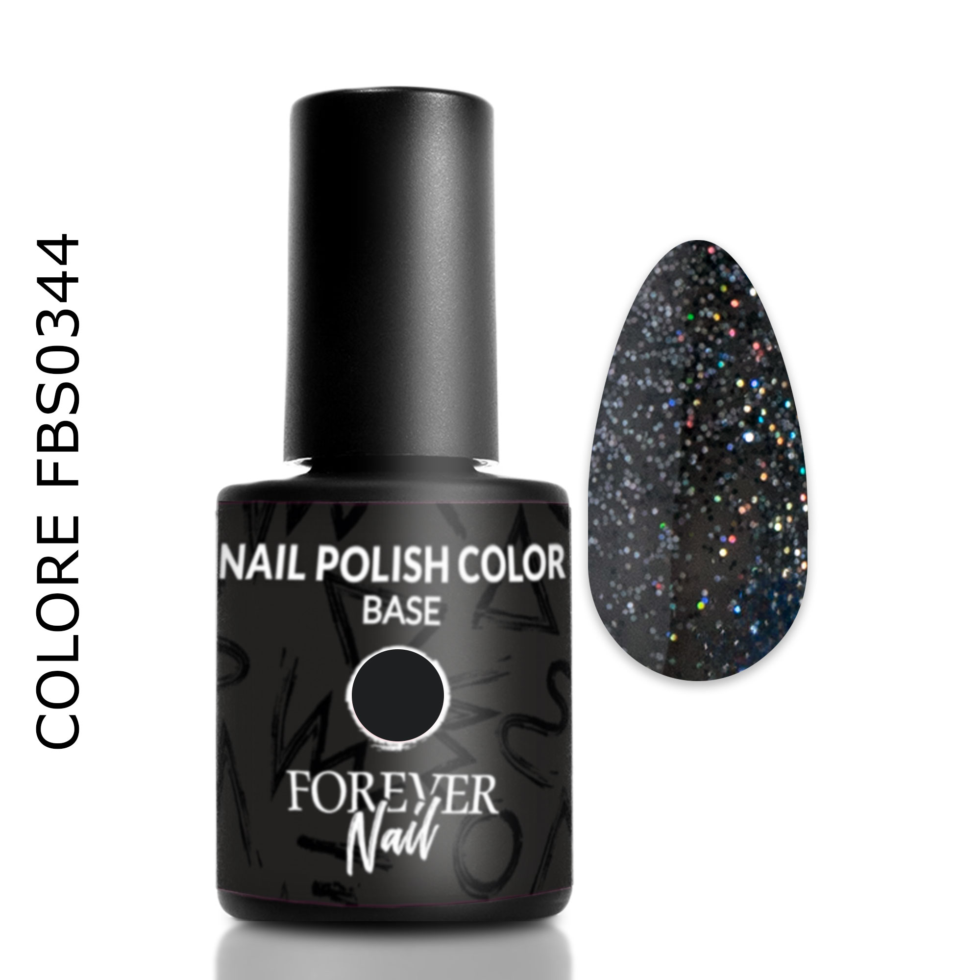 smalto effect glitter fbs0344 forevernail